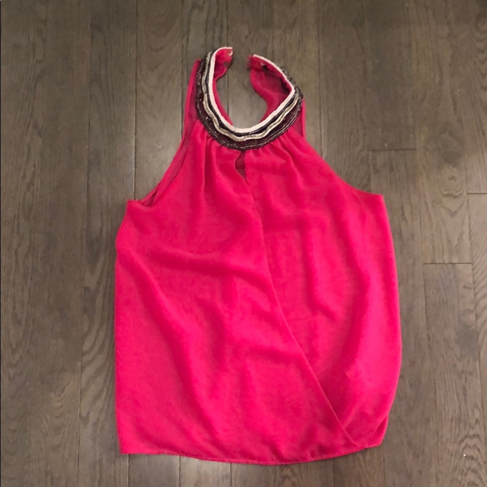 ZARA Hot Pink Top